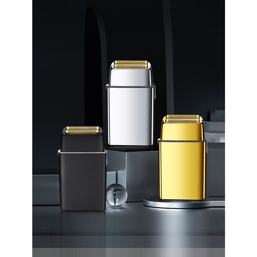 Portable Mini Foil Shaver Silver / One Size Apparel and Accessories