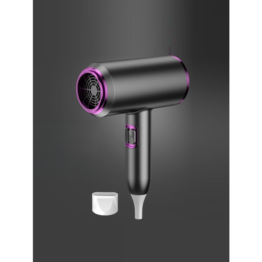 Portable Negative Ion Household Hair Dryer Dark Gray / European plug Apparel and Accessories