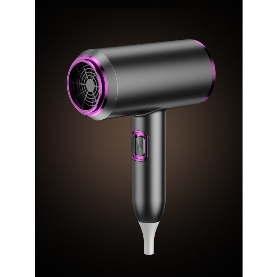 Portable Negative Ion Household Hair Dryer Dark Gray / European plug Apparel and Accessories