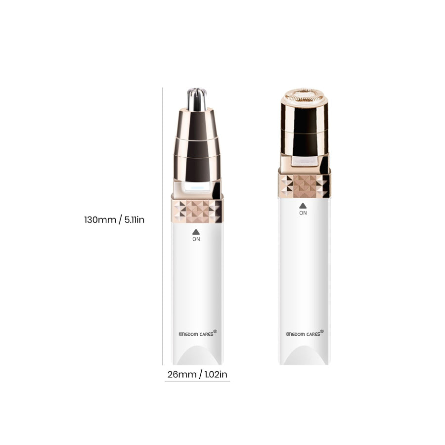 Portable Nose Hair Trimmer White / ONESIZE Apparel and Accessories