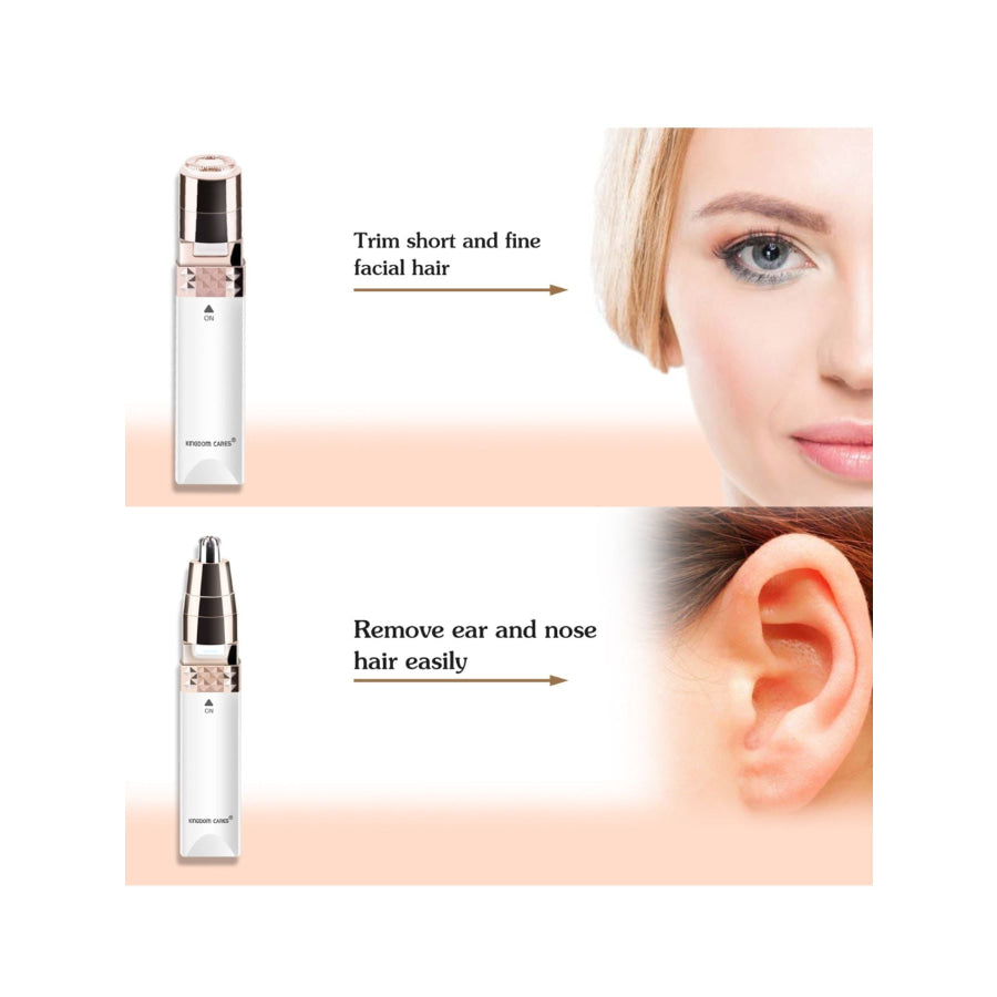 Portable Nose Hair Trimmer White / ONESIZE Apparel and Accessories