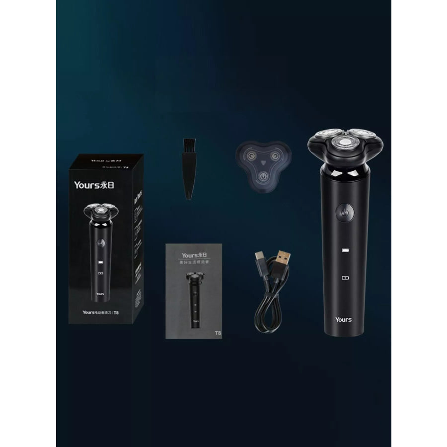 Portable Rotary Shaver Black / ONESIZE Apparel and Accessories
