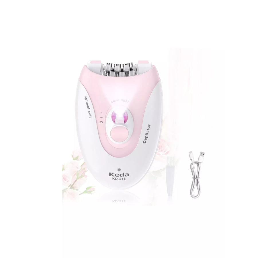 Portable USB Rechargeable Removal with Light Pink / One Size Apparel and Accessories