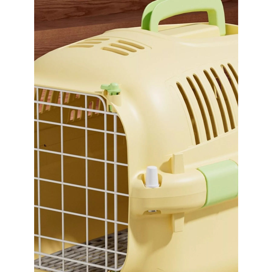 Portable Ventilated Pet Carrier Travel Cage Apparel and Accessories