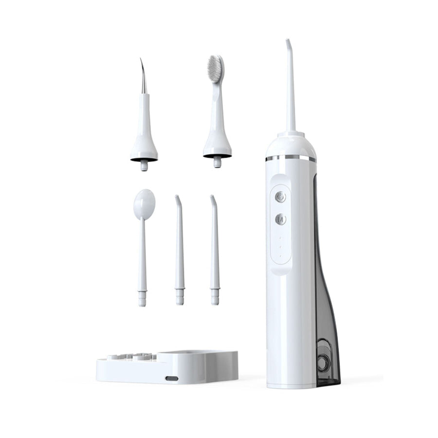 Portable Water Flosser with Multiple Nozzles White / ONESIZE Apparel and Accessories