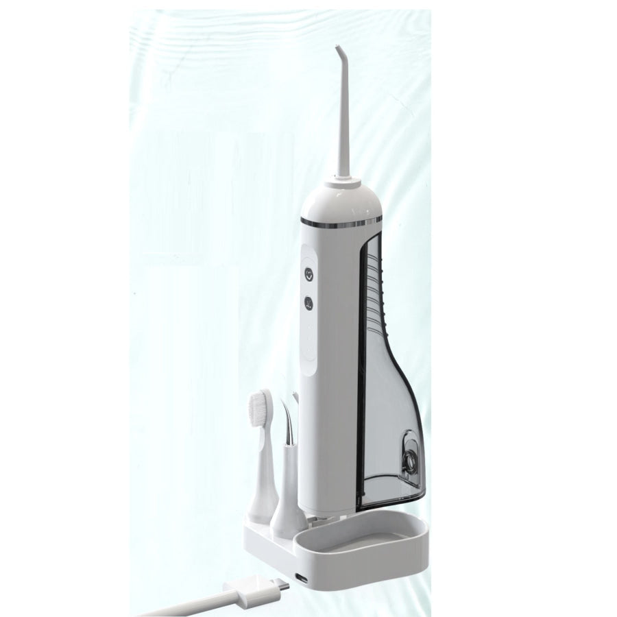 Portable Water Flosser with Multiple Nozzles White / ONESIZE Apparel and Accessories