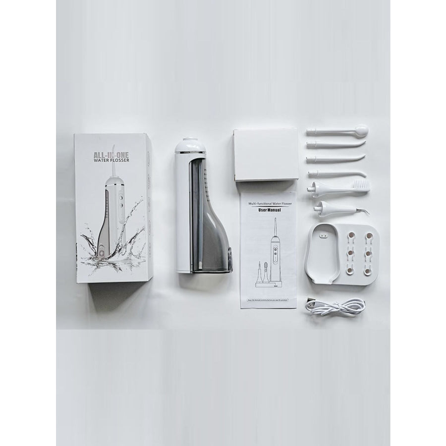 Portable Water Flosser with Multiple Nozzles White / ONESIZE Apparel and Accessories