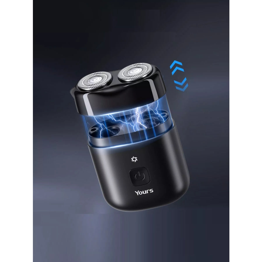 Portable Waterproof Electric Shaver Black / One Size Apparel and Accessories