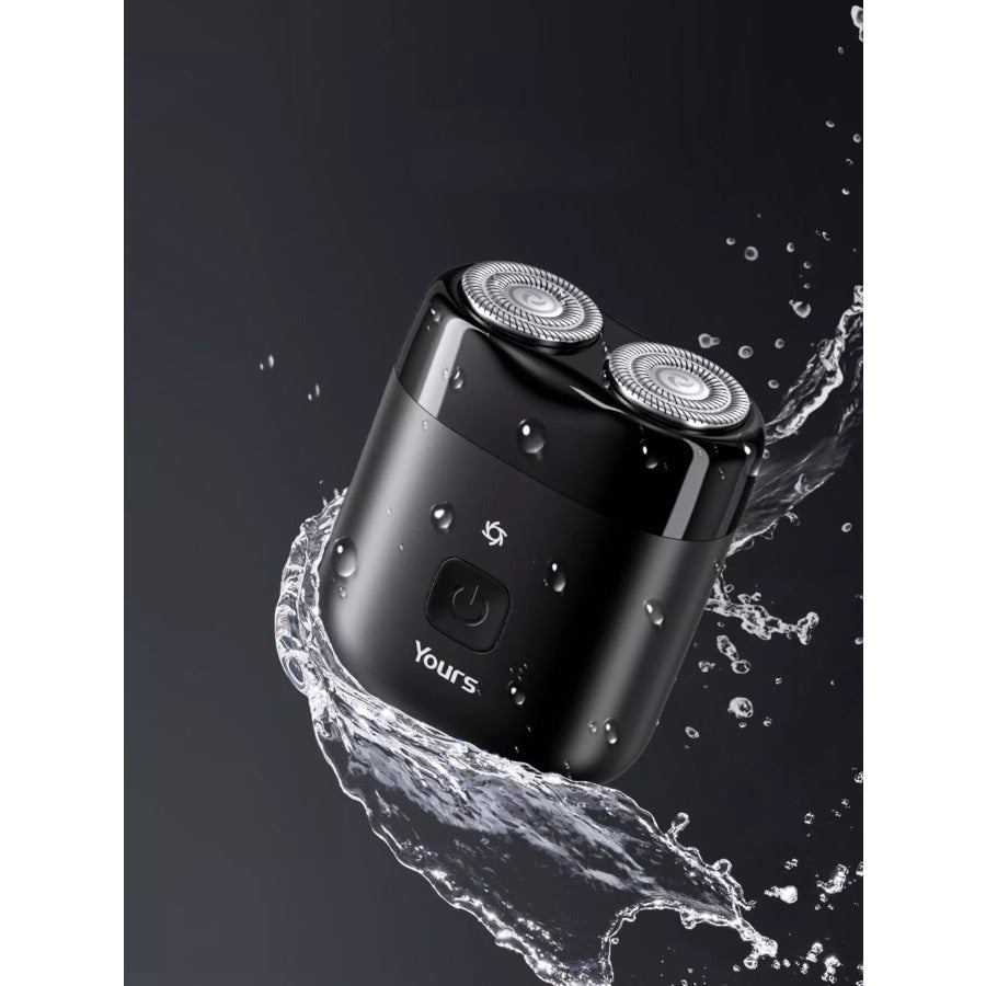 Portable Waterproof Electric Shaver Black / One Size Apparel and Accessories