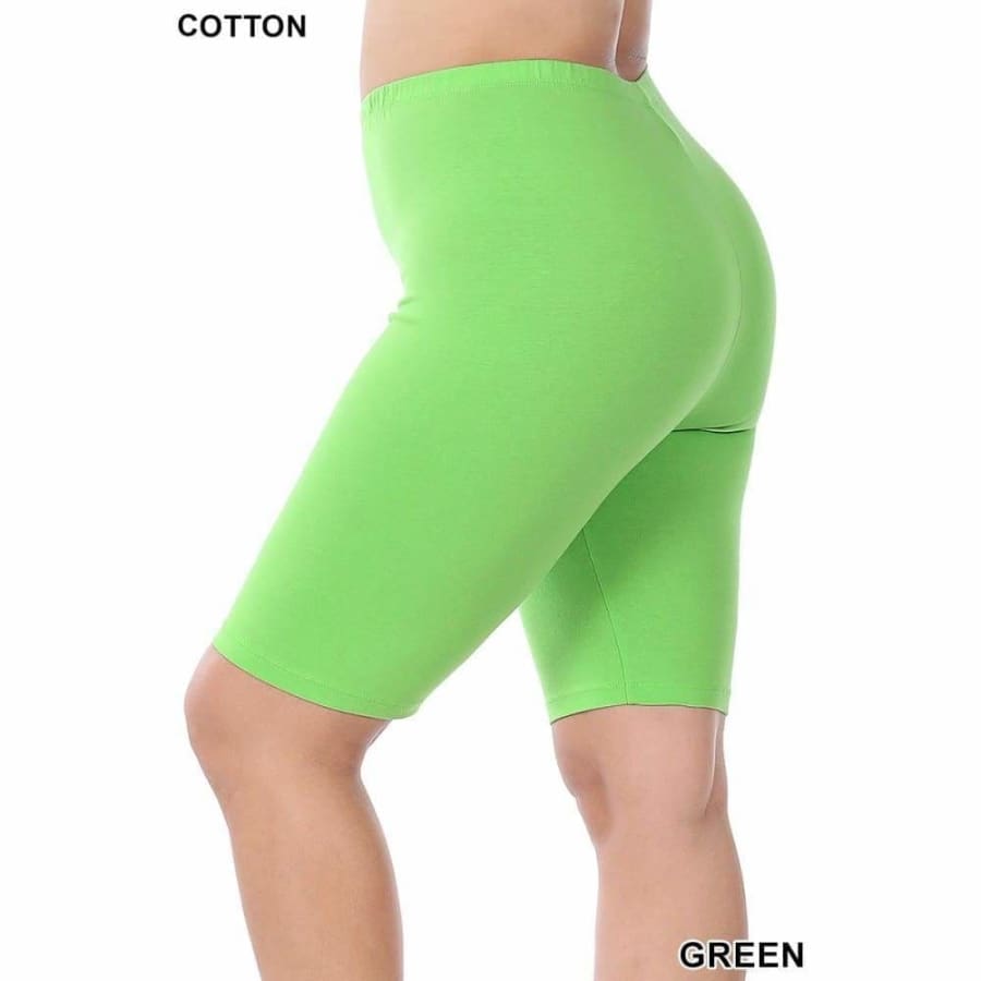 NEW Colours Coming mid-Jan! Premium Cotton Bike Shorts Hot Pink / 1XL Leggings