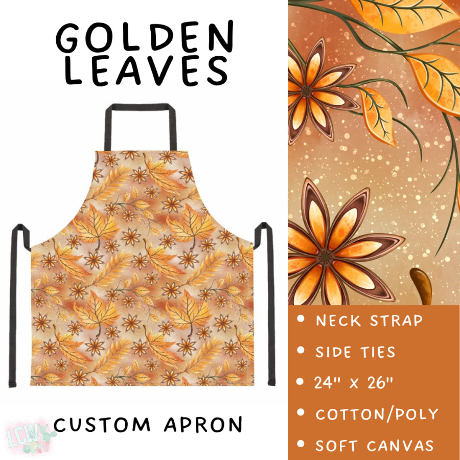 Preorder Custom Aprons and Oven Mitts Closes 1 Sep ETA late Nov 2025 Apron and Over Mitts