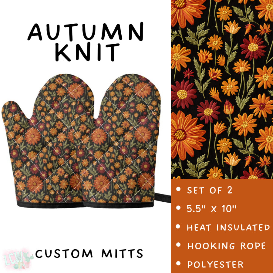 Preorder Custom Aprons and Oven Mitts Closes 1 Sep ETA late Nov 2025 Apron and Over Mitts