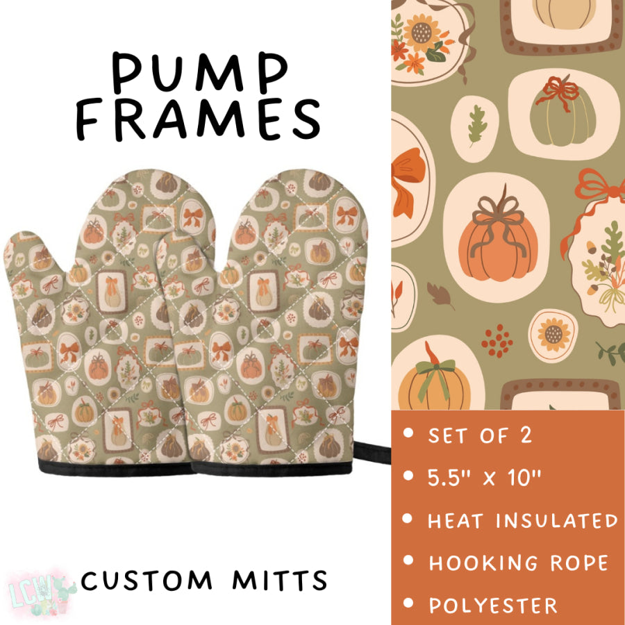 Preorder Custom Aprons and Oven Mitts Closes 1 Sep ETA late Nov 2025 Apron and Over Mitts