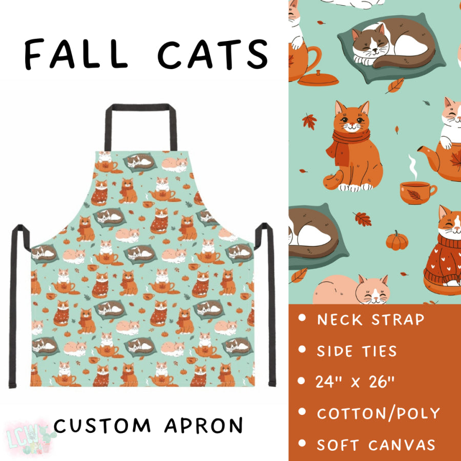 Preorder Custom Aprons and Oven Mitts Closes 1 Sep ETA late Nov 2025 Apron and Over Mitts