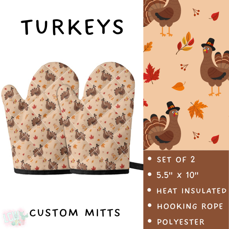 Preorder Custom Aprons and Oven Mitts Closes 1 Sep ETA late Nov 2025 Apron and Over Mitts