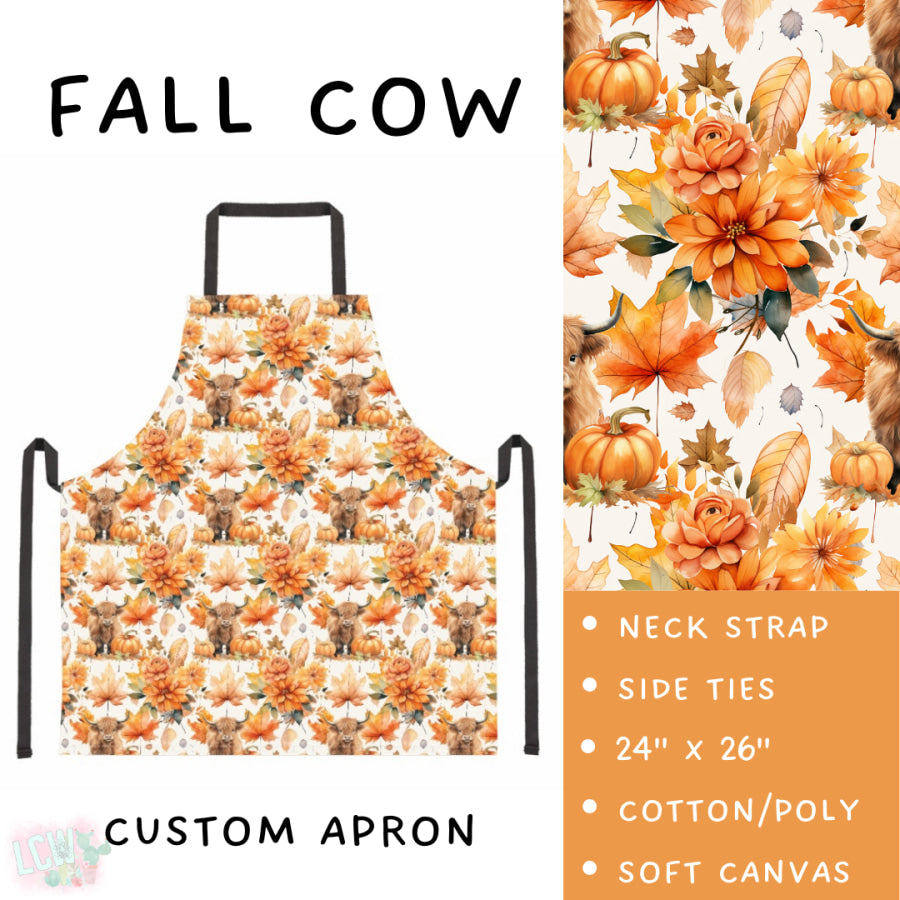 Preorder Custom Aprons and Oven Mitts Closes 1 Sep ETA late Nov 2025 Apron and Over Mitts