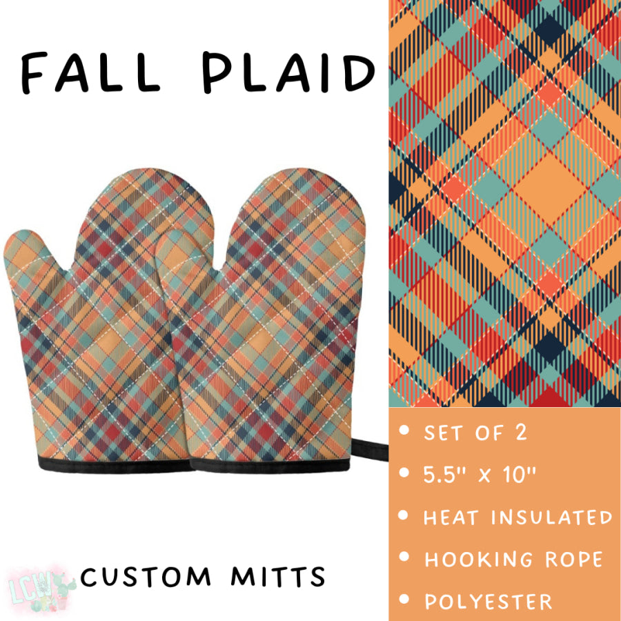 Preorder Custom Aprons and Oven Mitts Closes 1 Sep ETA late Nov 2025 Apron and Over Mitts