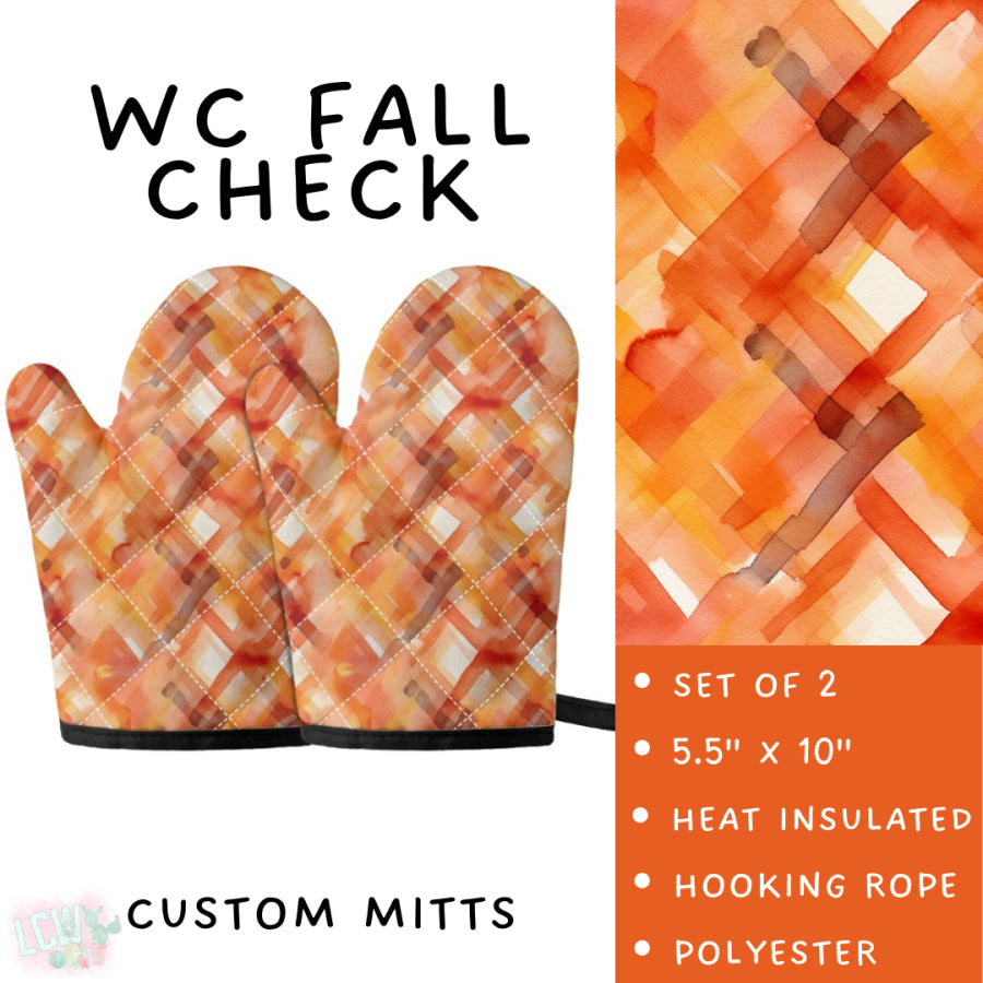 Preorder Custom Aprons and Oven Mitts Closes 1 Sep ETA late Nov 2025 Apron and Over Mitts
