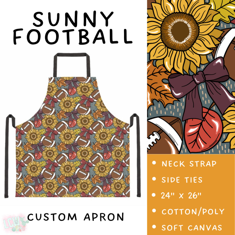 Preorder Custom Aprons and Oven Mitts Closes 1 Sep ETA late Nov 2025 Apron and Over Mitts