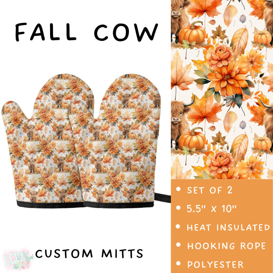 Preorder Custom Aprons and Oven Mitts Closes 1 Sep ETA late Nov 2025 Apron and Over Mitts