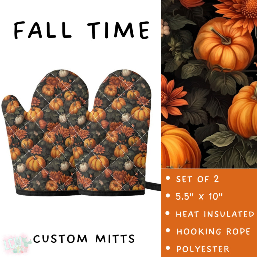 Preorder Custom Aprons and Oven Mitts Closes 1 Sep ETA late Nov 2025 Apron and Over Mitts