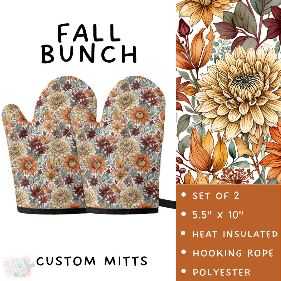 Preorder Custom Aprons and Oven Mitts Closes 1 Sep ETA late Nov 2025 Apron and Over Mitts