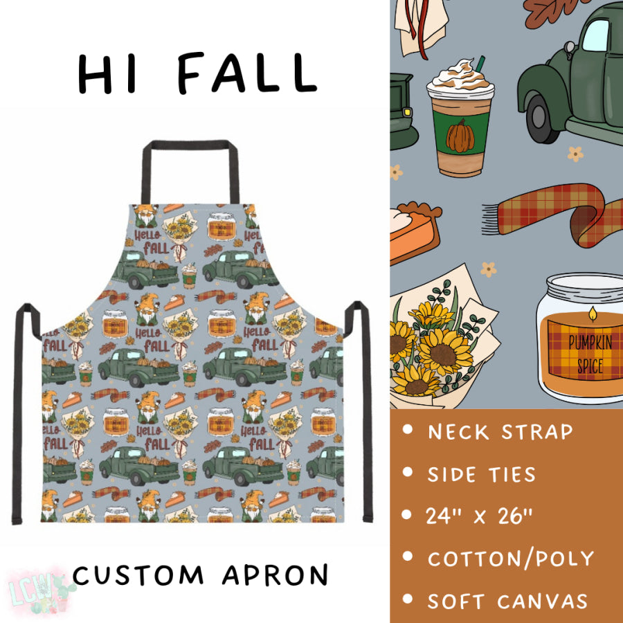 Preorder Custom Aprons and Oven Mitts Closes 1 Sep ETA late Nov 2025 Apron and Over Mitts