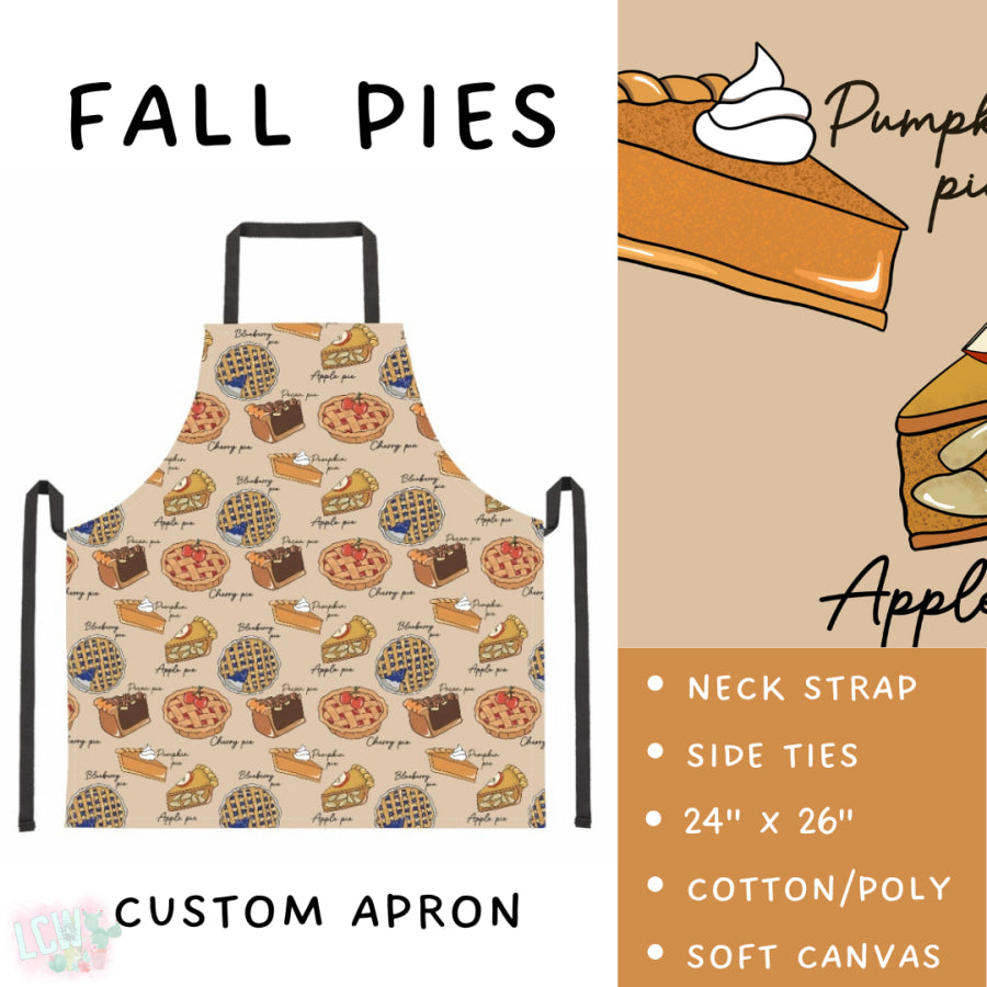 Preorder Custom Aprons and Oven Mitts Closes 1 Sep ETA late Nov 2025 Apron and Over Mitts