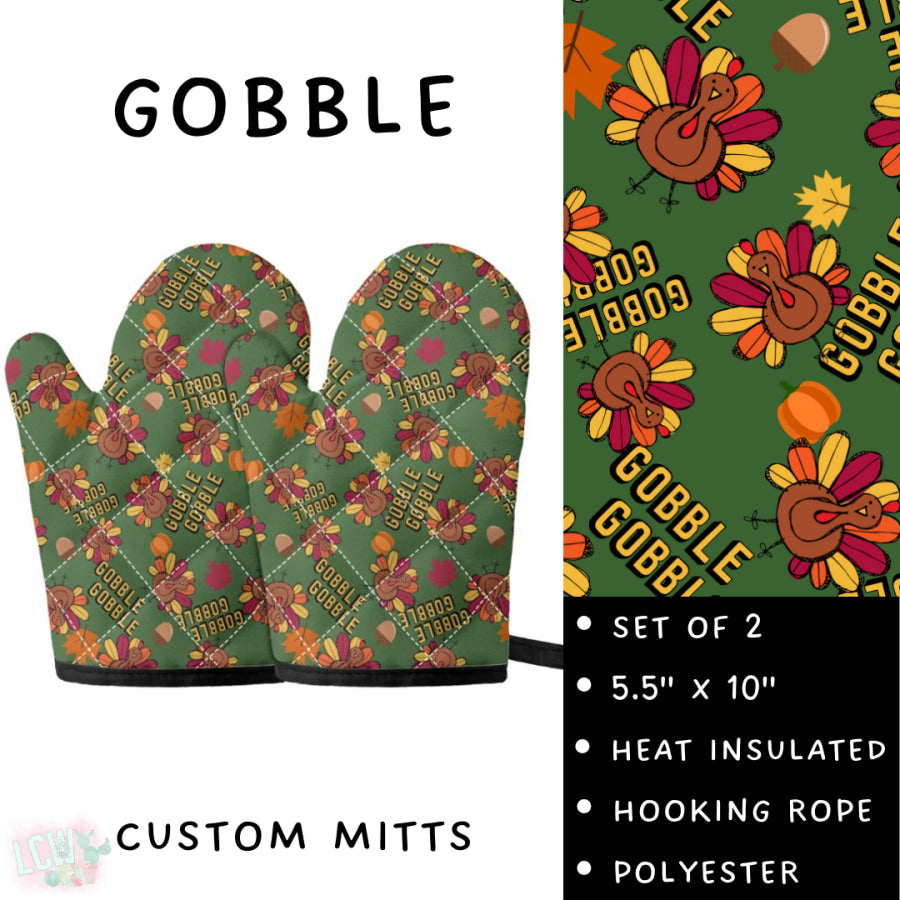 Preorder Custom Aprons and Oven Mitts Closes 1 Sep ETA late Nov 2025 Apron and Over Mitts