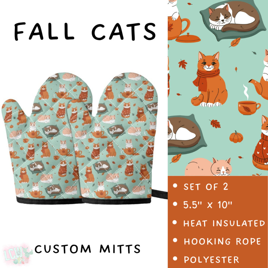 Preorder Custom Aprons and Oven Mitts Closes 1 Sep ETA late Nov 2025 Apron and Over Mitts
