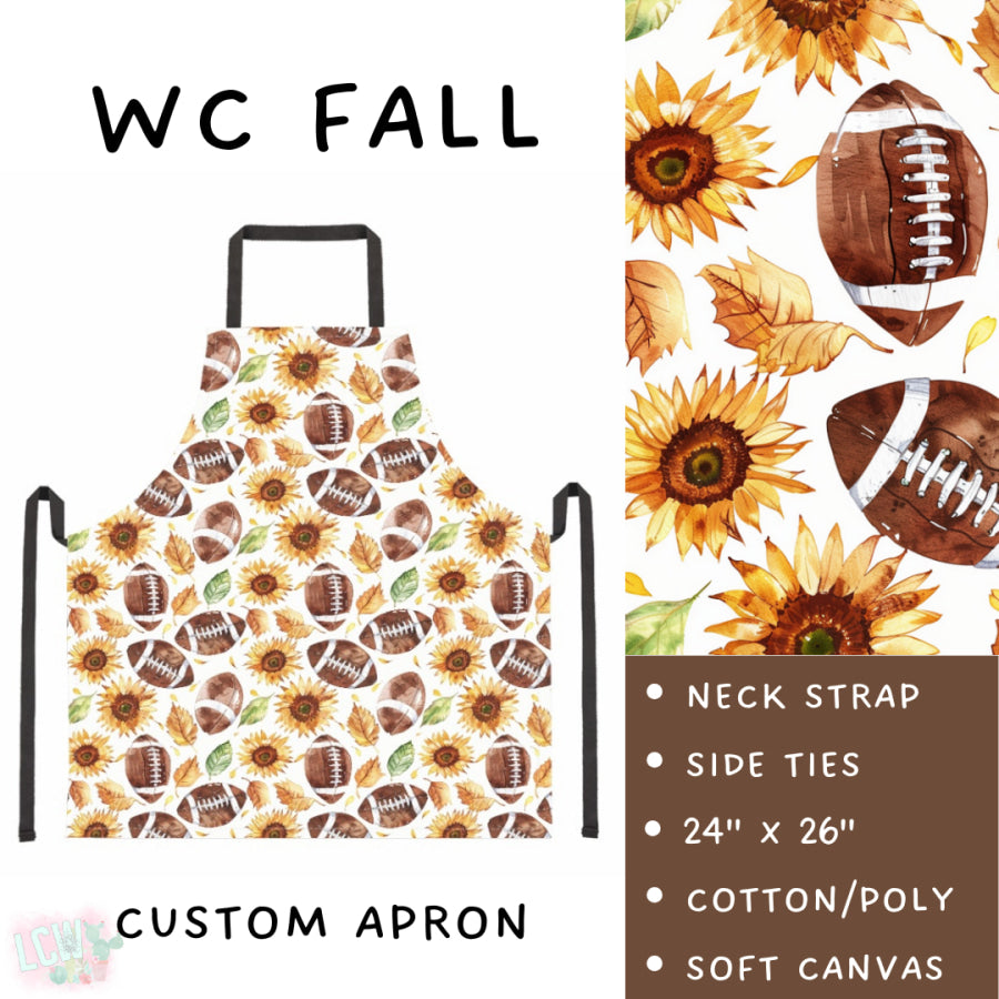 Preorder Custom Aprons and Oven Mitts Closes 1 Sep ETA late Nov 2025 Apron and Over Mitts