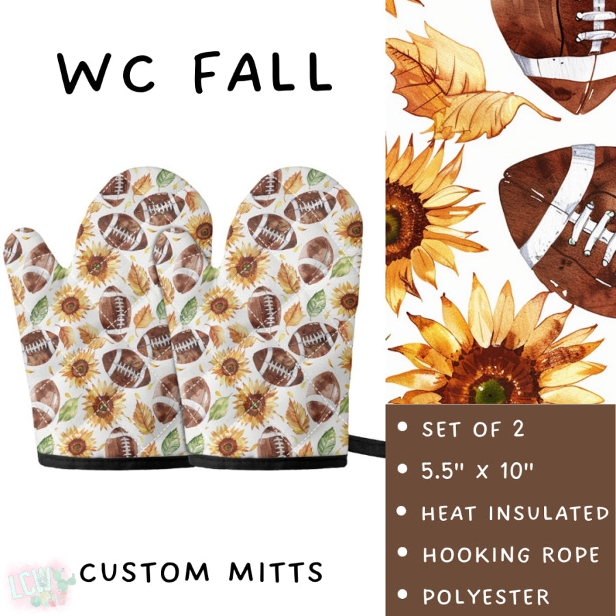Preorder Custom Aprons and Oven Mitts Closes 1 Sep ETA late Nov 2025 Apron and Over Mitts