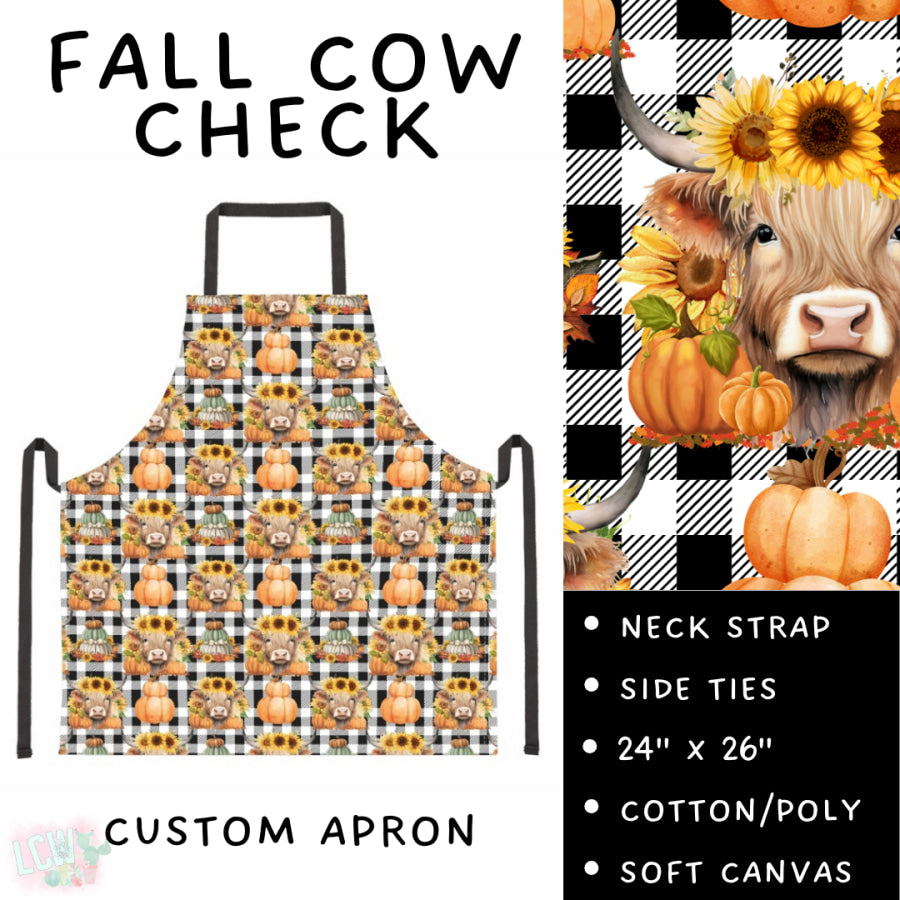 Preorder Custom Aprons and Oven Mitts Closes 1 Sep ETA late Nov 2025 Apron and Over Mitts