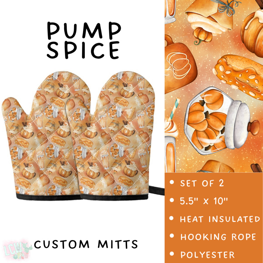 Preorder Custom Aprons and Oven Mitts Closes 1 Sep ETA late Nov 2025 Apron and Over Mitts
