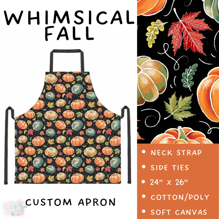 Preorder Custom Aprons and Oven Mitts Closes 1 Sep ETA late Nov 2025 Apron and Over Mitts