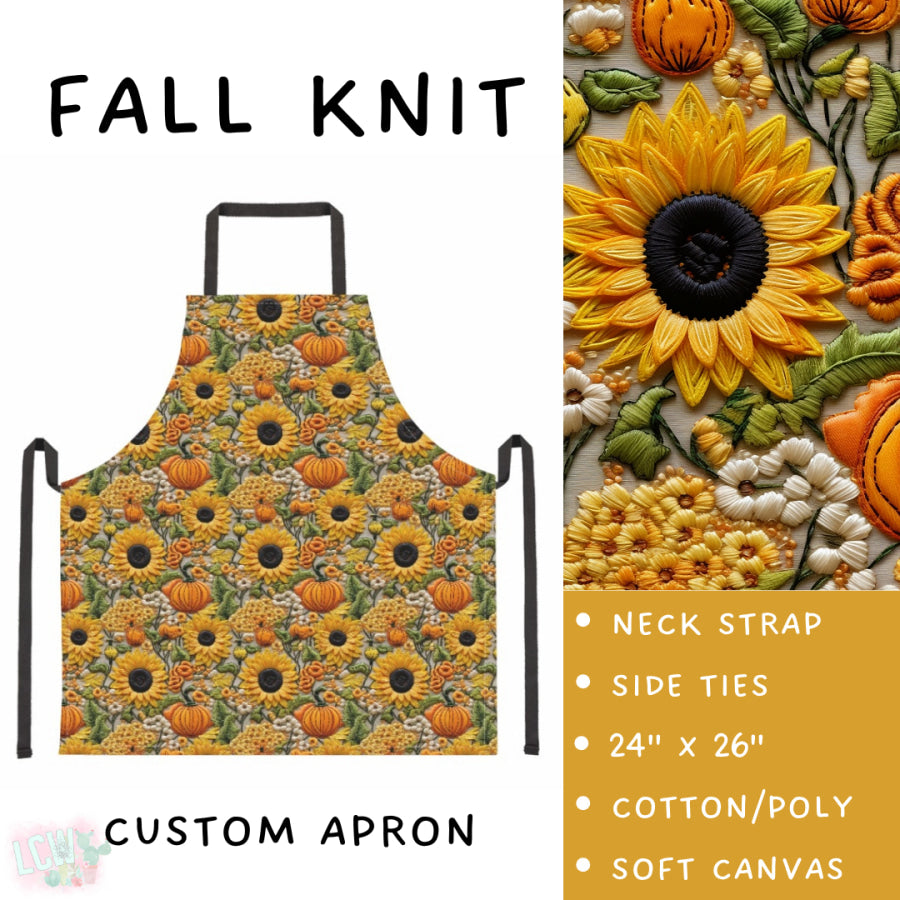 Preorder Custom Aprons and Oven Mitts Closes 1 Sep ETA late Nov 2025 Apron and Over Mitts