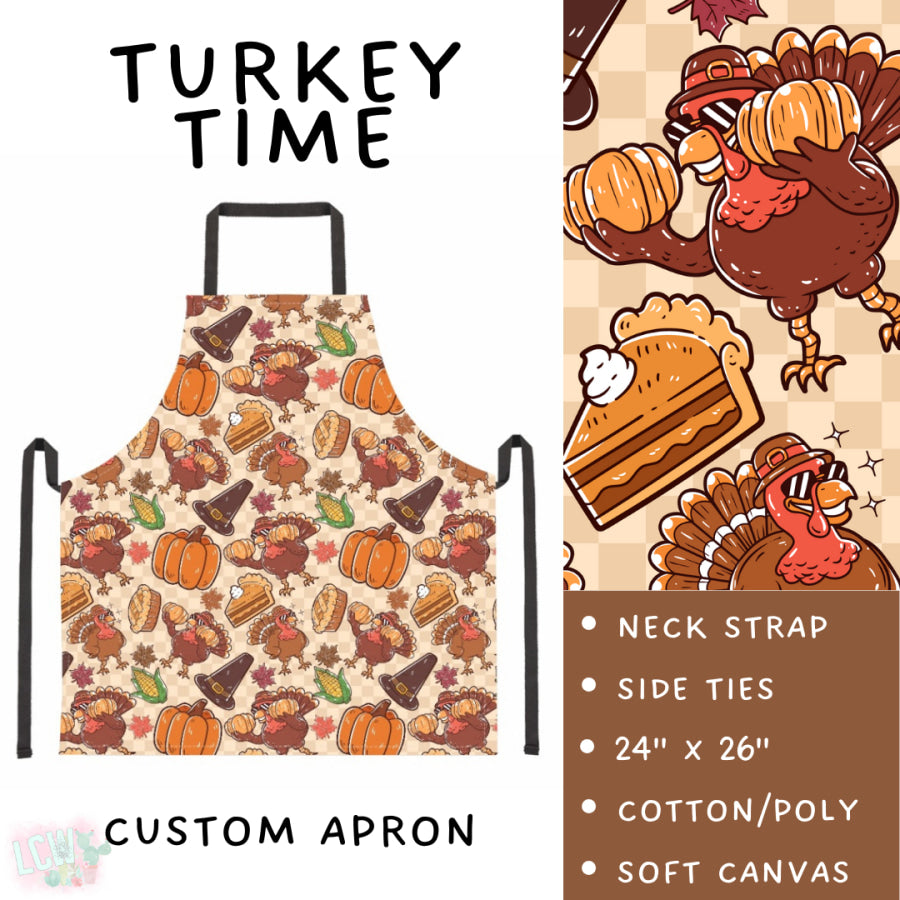 Preorder Custom Aprons and Oven Mitts Closes 1 Sep ETA late Nov 2025 Apron and Over Mitts