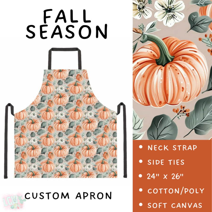 Preorder Custom Aprons and Oven Mitts Closes 1 Sep ETA late Nov 2025 Apron and Over Mitts