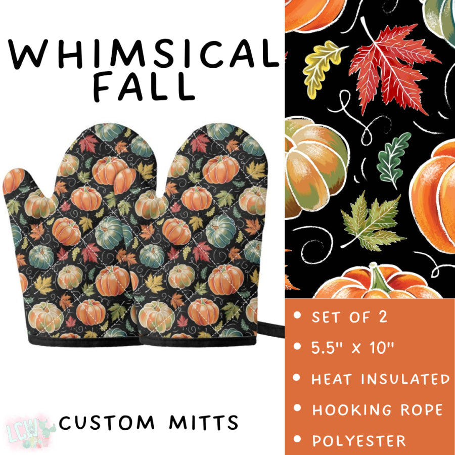 Preorder Custom Aprons and Oven Mitts Closes 1 Sep ETA late Nov 2025 Apron and Over Mitts