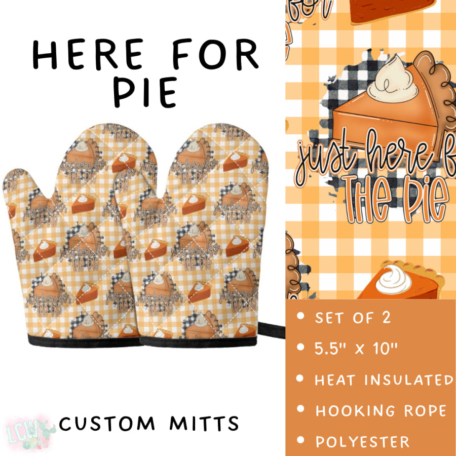 Preorder Custom Aprons and Oven Mitts Closes 1 Sep ETA late Nov 2025 Apron and Over Mitts