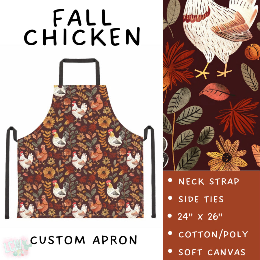 Preorder Custom Aprons and Oven Mitts Closes 1 Sep ETA late Nov 2025 Apron and Over Mitts