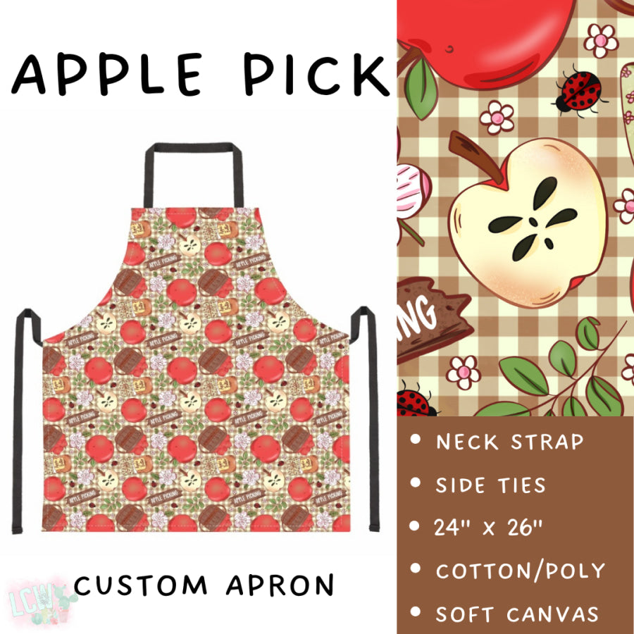 Preorder Custom Aprons and Oven Mitts Closes 1 Sep ETA late Nov 2025 Apron and Over Mitts