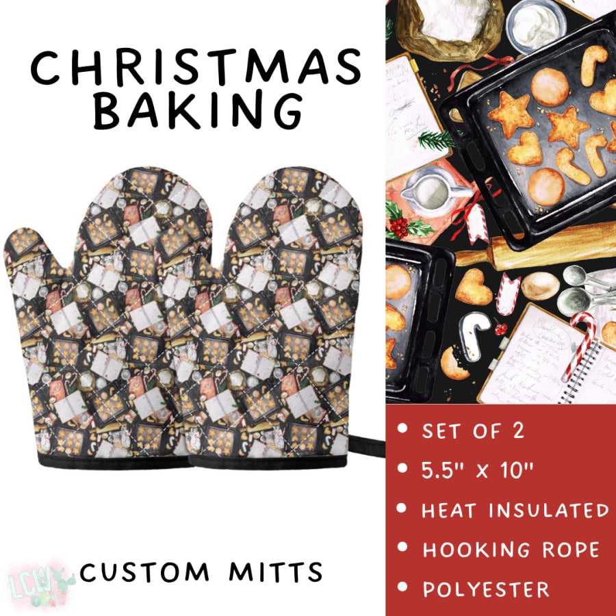 Preorder Custom Aprons and Oven Mitts - Closes 19 Sep - ETA early Dec 2025 Apron and Over Mitts