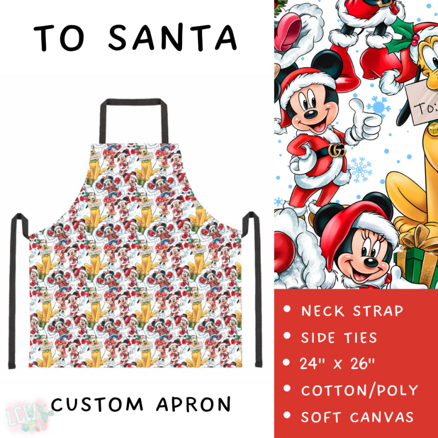 Preorder Custom Aprons and Oven Mitts - Closes 19 Sep - ETA early Dec 2025 Apron and Over Mitts