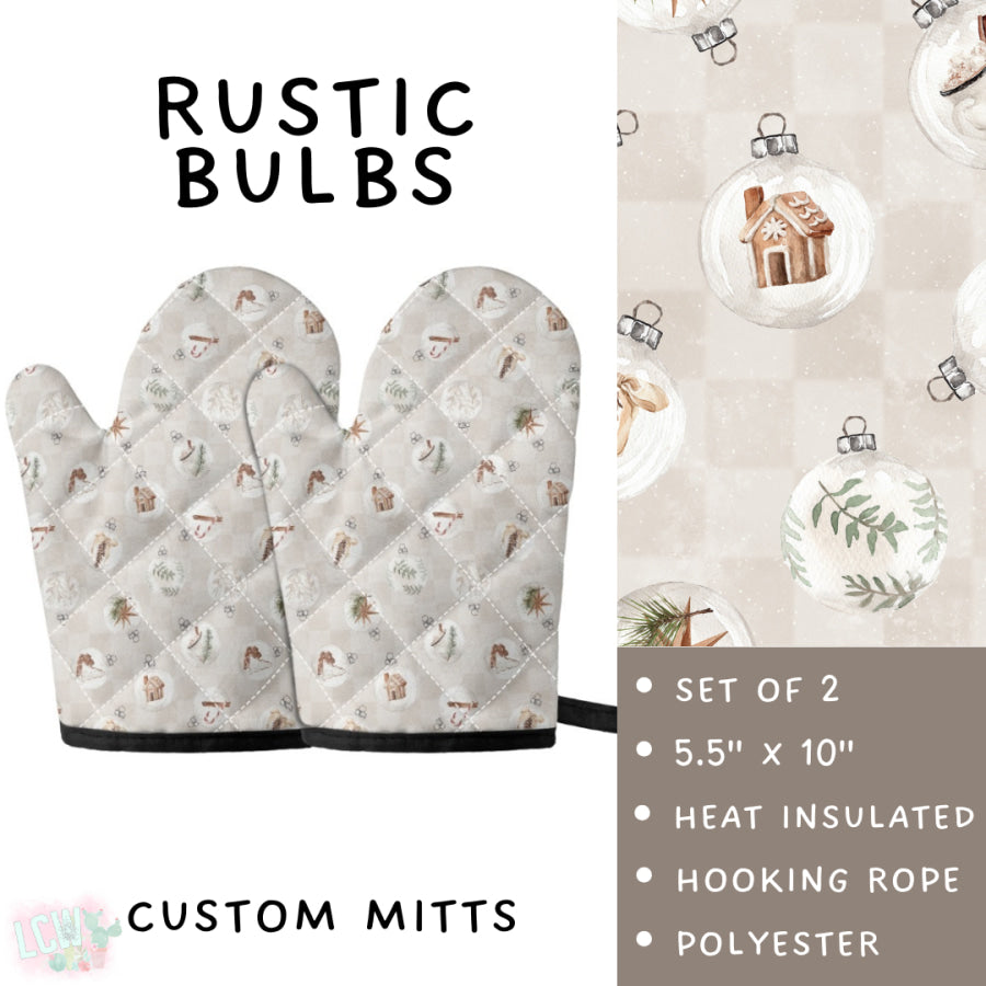 Preorder Custom Aprons and Oven Mitts - Closes 19 Sep - ETA early Dec 2025 Apron and Over Mitts