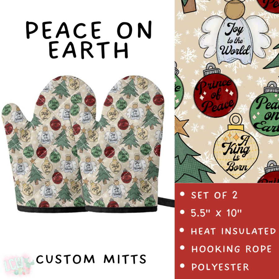 Preorder Custom Aprons and Oven Mitts - Closes 19 Sep - ETA early Dec 2025 Apron and Over Mitts