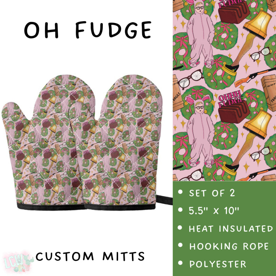 Preorder Custom Aprons and Oven Mitts - Closes 19 Sep - ETA early Dec 2025 Apron and Over Mitts