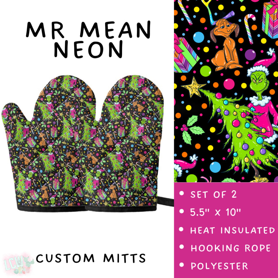 Preorder Custom Aprons and Oven Mitts - Closes 19 Sep - ETA early Dec 2025 Apron and Over Mitts