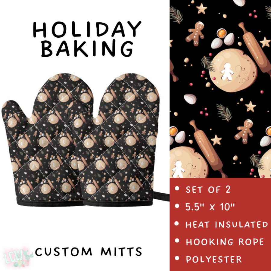 Preorder Custom Aprons and Oven Mitts - Closes 19 Sep - ETA early Dec 2025 Apron and Over Mitts