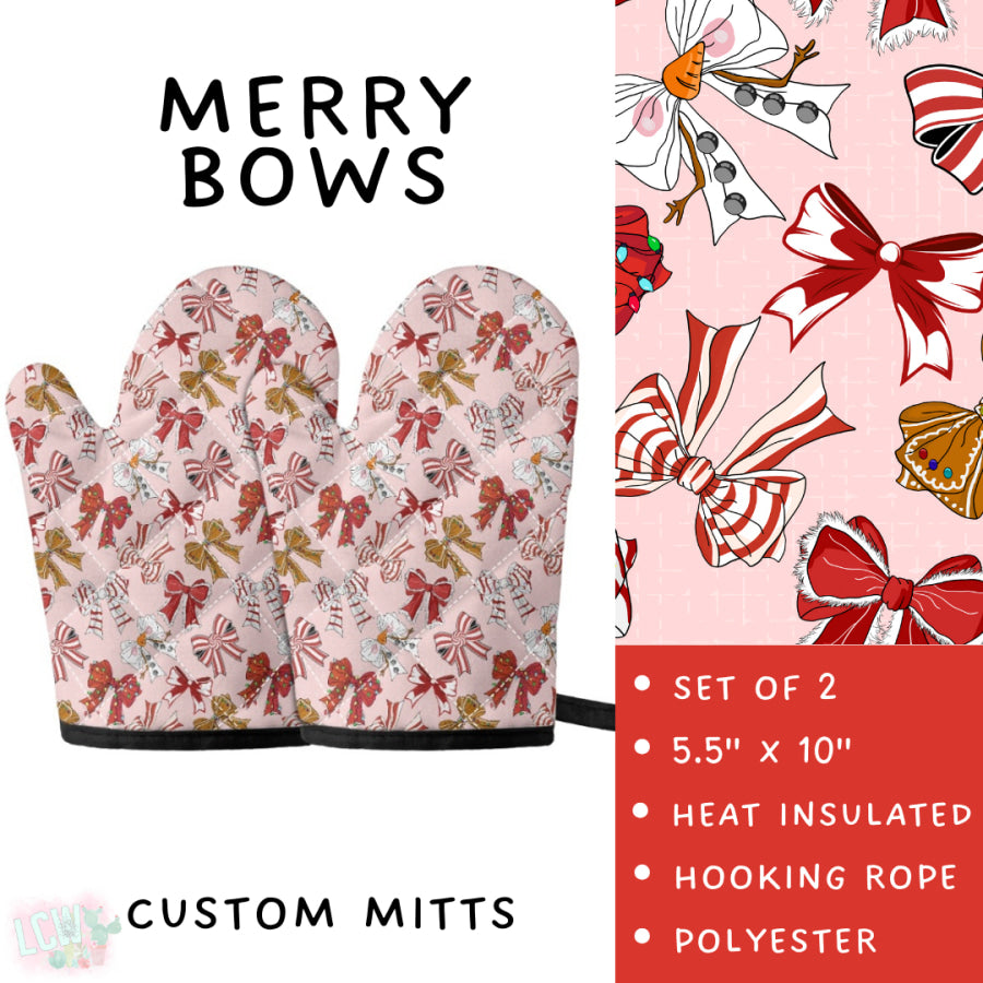 Preorder Custom Aprons and Oven Mitts - Closes 19 Sep - ETA early Dec 2025 Apron and Over Mitts